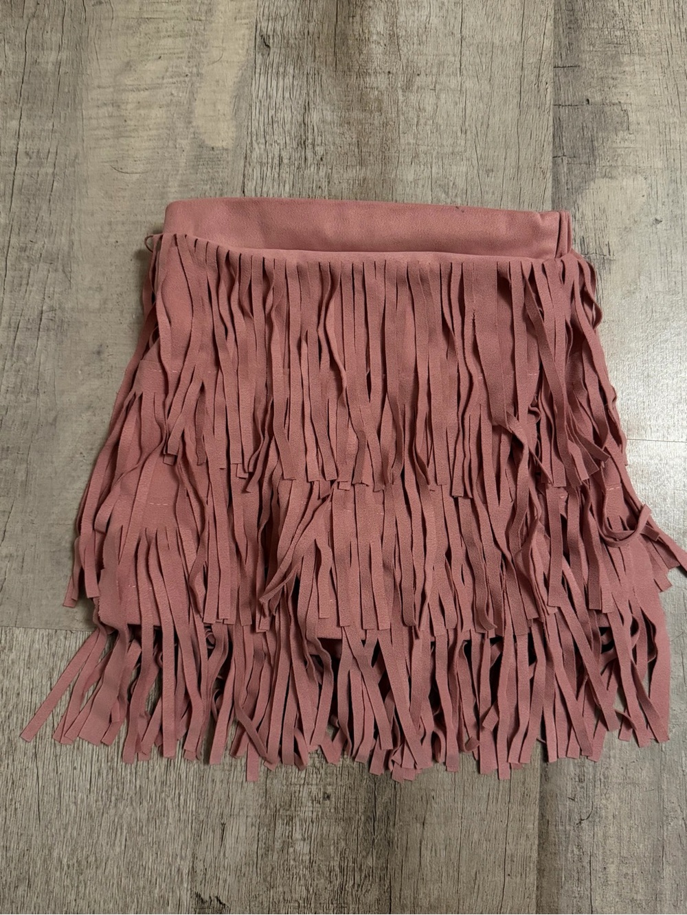 Mia Belle Girls Fringe Skirt Pink Girls 5